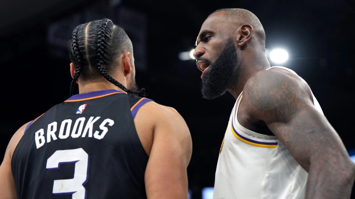 Lakers struggle against Phoenix but LeBron James saved the victory