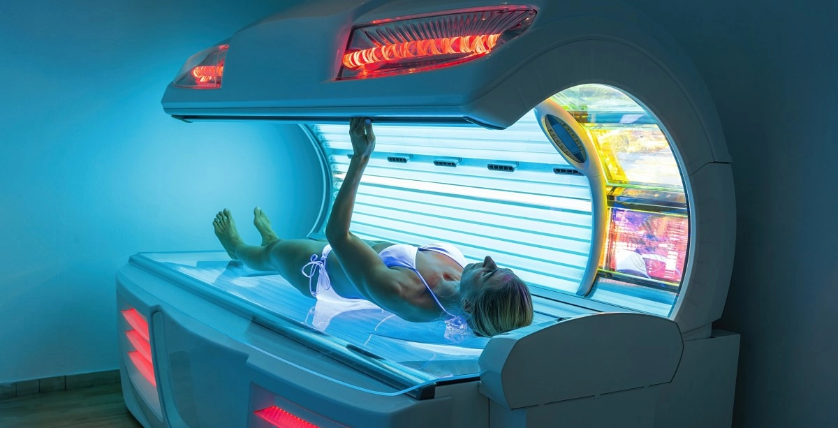 Sunbeds are associated with an increased risk of melanoma and damage to cutaneous DNA