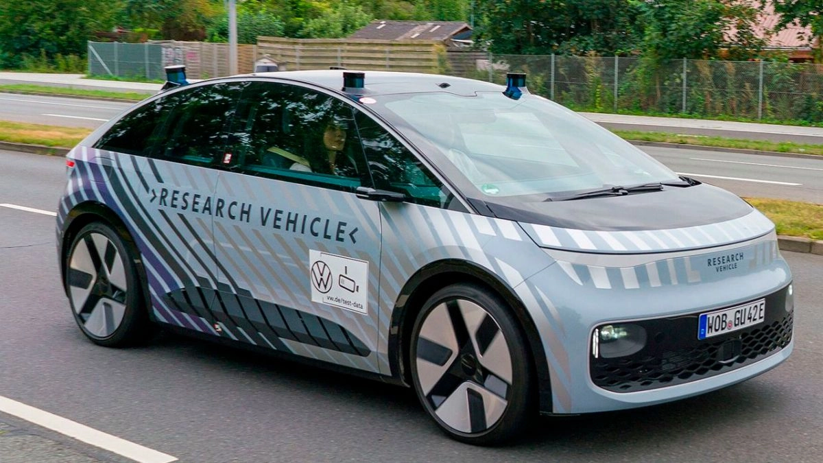 Volkswagen tests its own rival to Tesla039s Cybercab