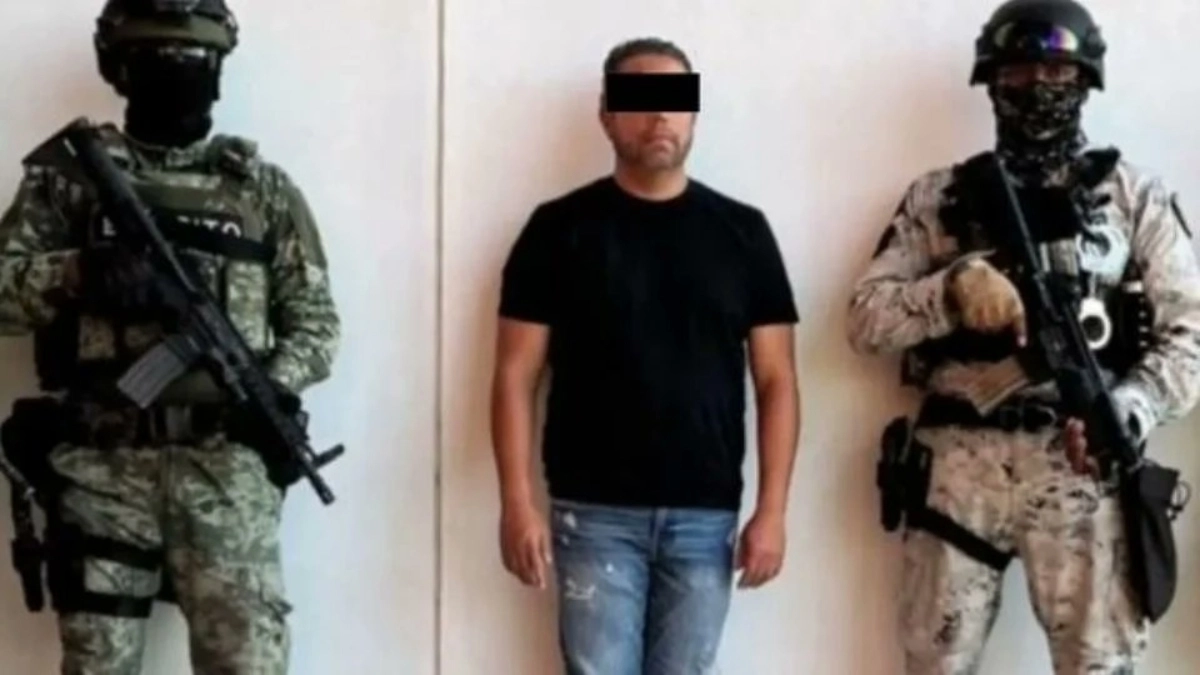 Who is 039Delta 1039 the head of hitmen for the CJNG captured while driving a Lamborghini