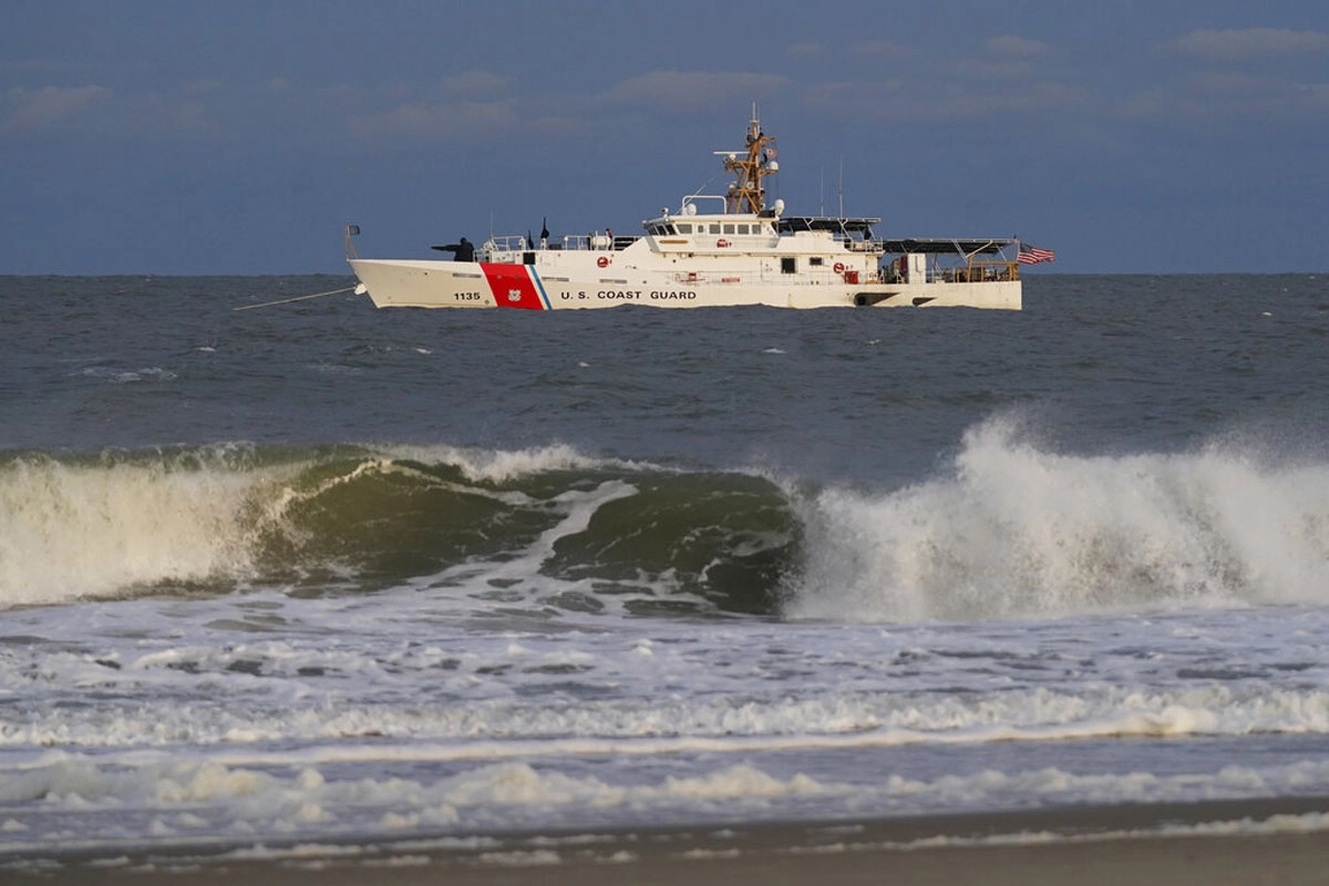 The US Coast Guard intercepts another oil tanker near the Venezuelan coast