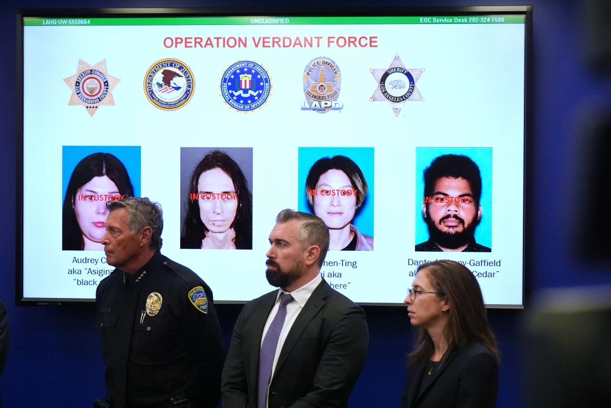 Terrorist plot in California 4 accused of conspiring