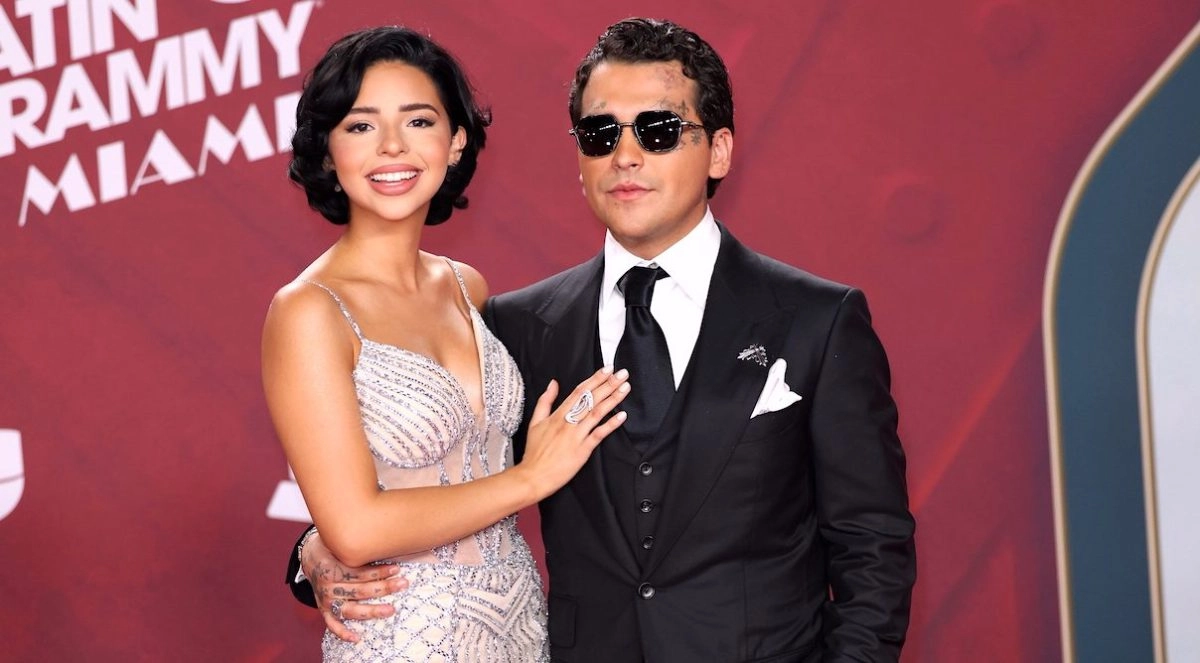 Angela Aguilar and Christian Nodal distribute toys for Christmas in Mexico