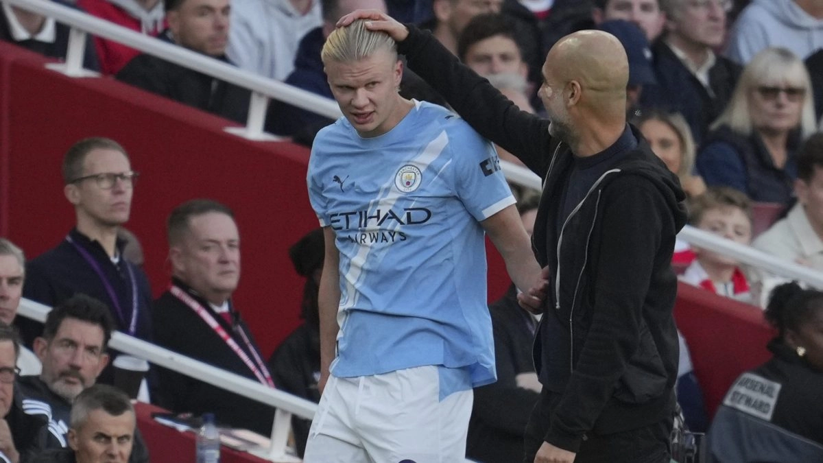 Erling Haaland responds to Pep Guardiola039s warnings