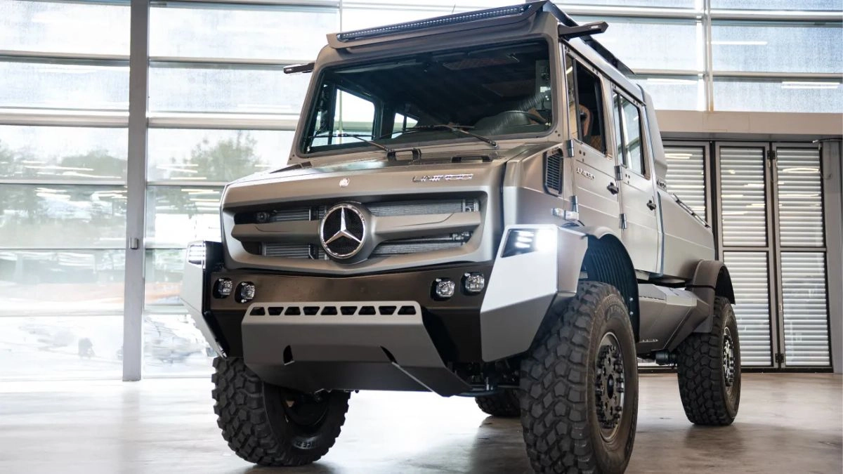 This is the most luxurious Unimog created by MercedesBenz