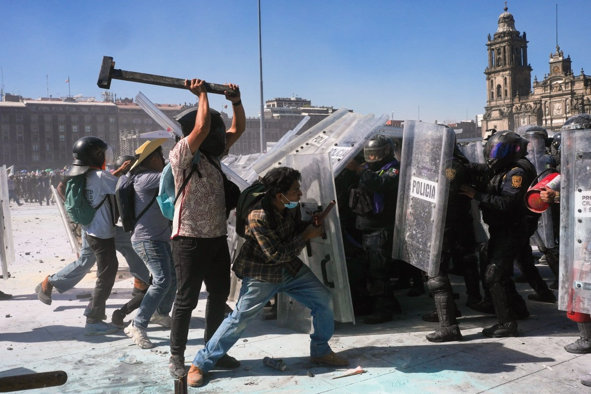The March of Generation Z mixed terrorism and demands for reflection