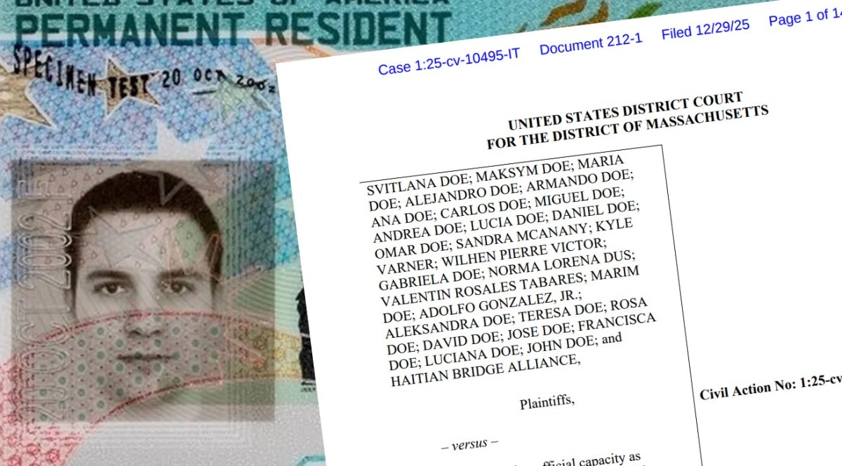 At least 15000 immigrants could lose access to a Green Card a lawsuit seeks to prevent it
