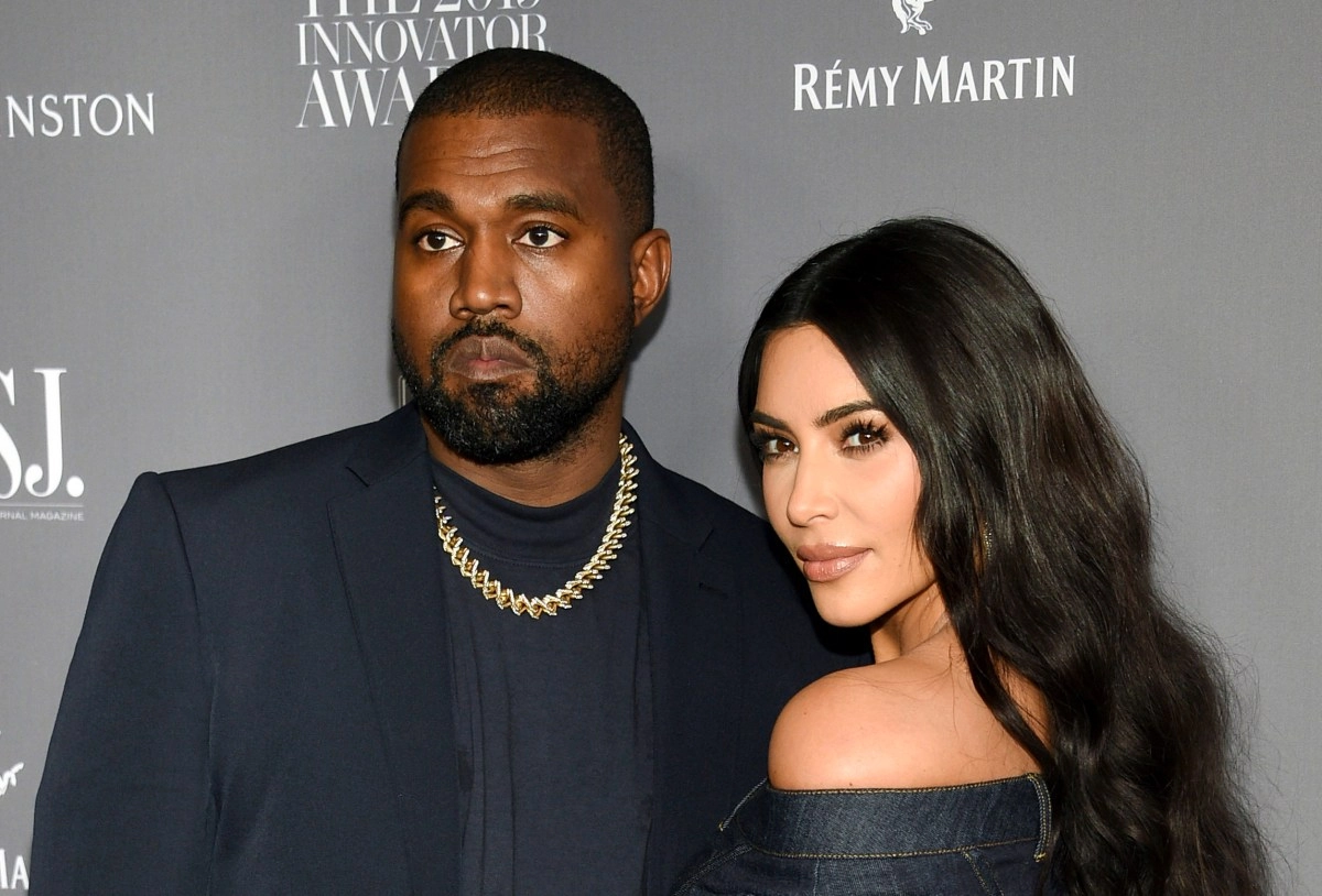 Kim Kardashian and Kanye West reportedly spent Christmas together for the sake of their children