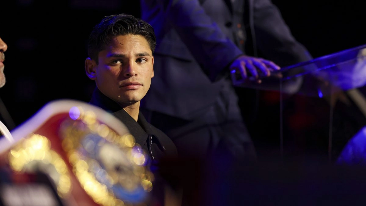 Ryan Garcia sends message of encouragement to Joshua after accident in Nigeria