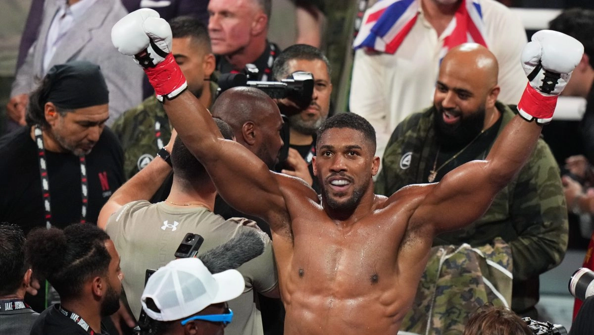 Anthony Joshua is discharged from hospital after the car accident
