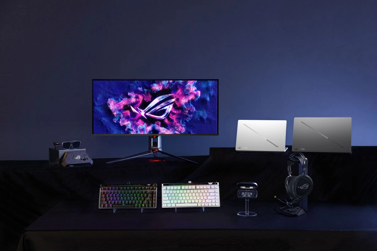 Asus surprises at CES 2026 with its new OLED gaming monitors with RGB stripe and improved image sharpness