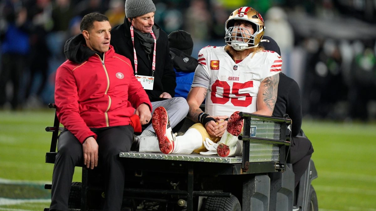 There will be a new champion in the NFL 49ers silence the reigning Eagles and knock them out of the playoffs