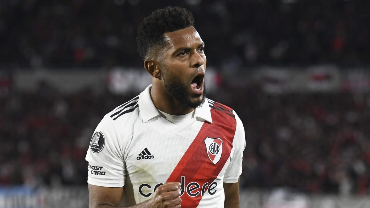 Miguel Borja present in Puebla supporting Cruz Azul