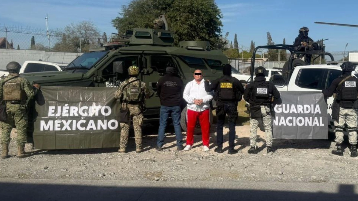 Gulf Cartel leader wanted by the US for drug trafficking captured in Tamaulipas