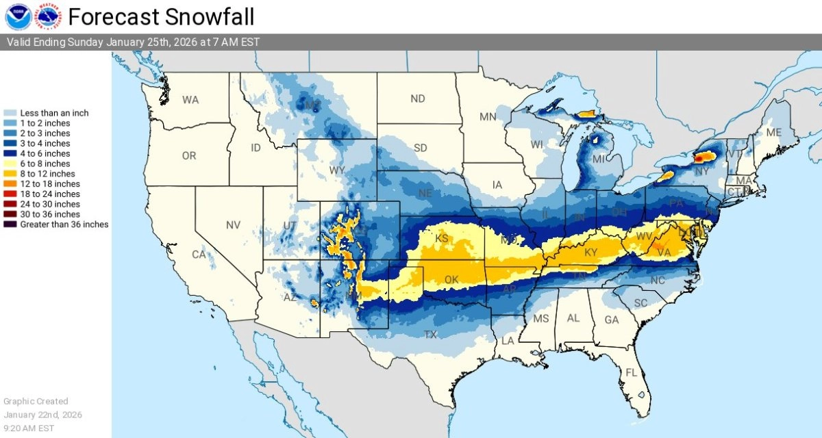How Trump039s policies could make it harder to deal with the effects of a snowstorm in the United States