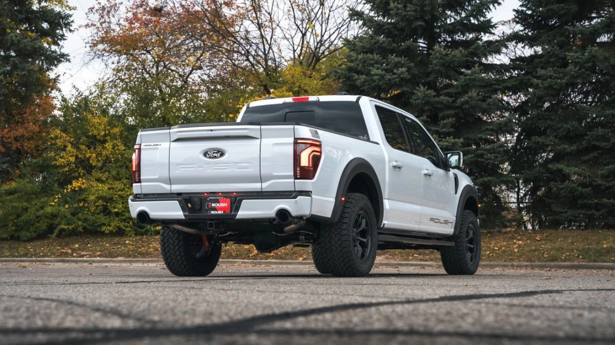 Roush turns the 2026 Ford F150 into a vintage pickup