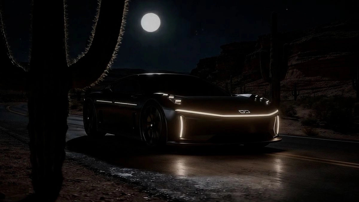 It seems impossible the car that disappears At night