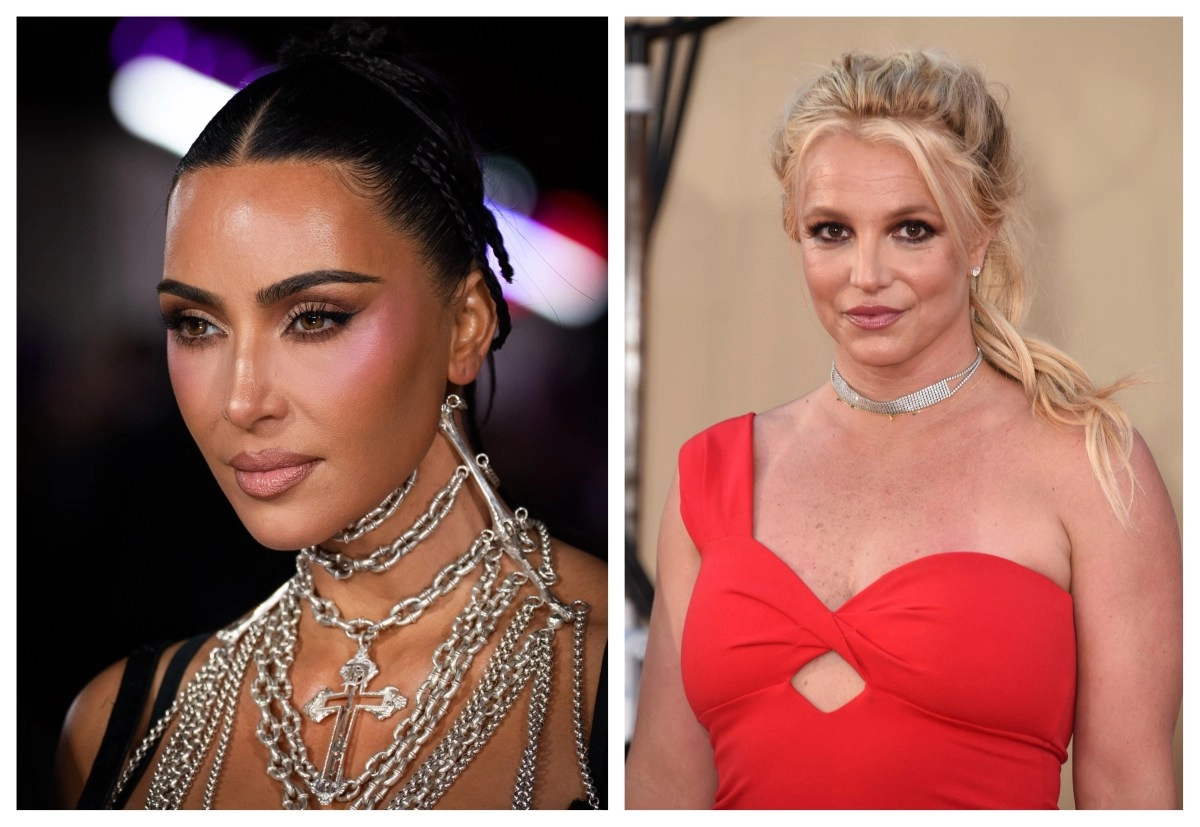 Kim Kardashian reveals the details of her sleepover with Britney Spears