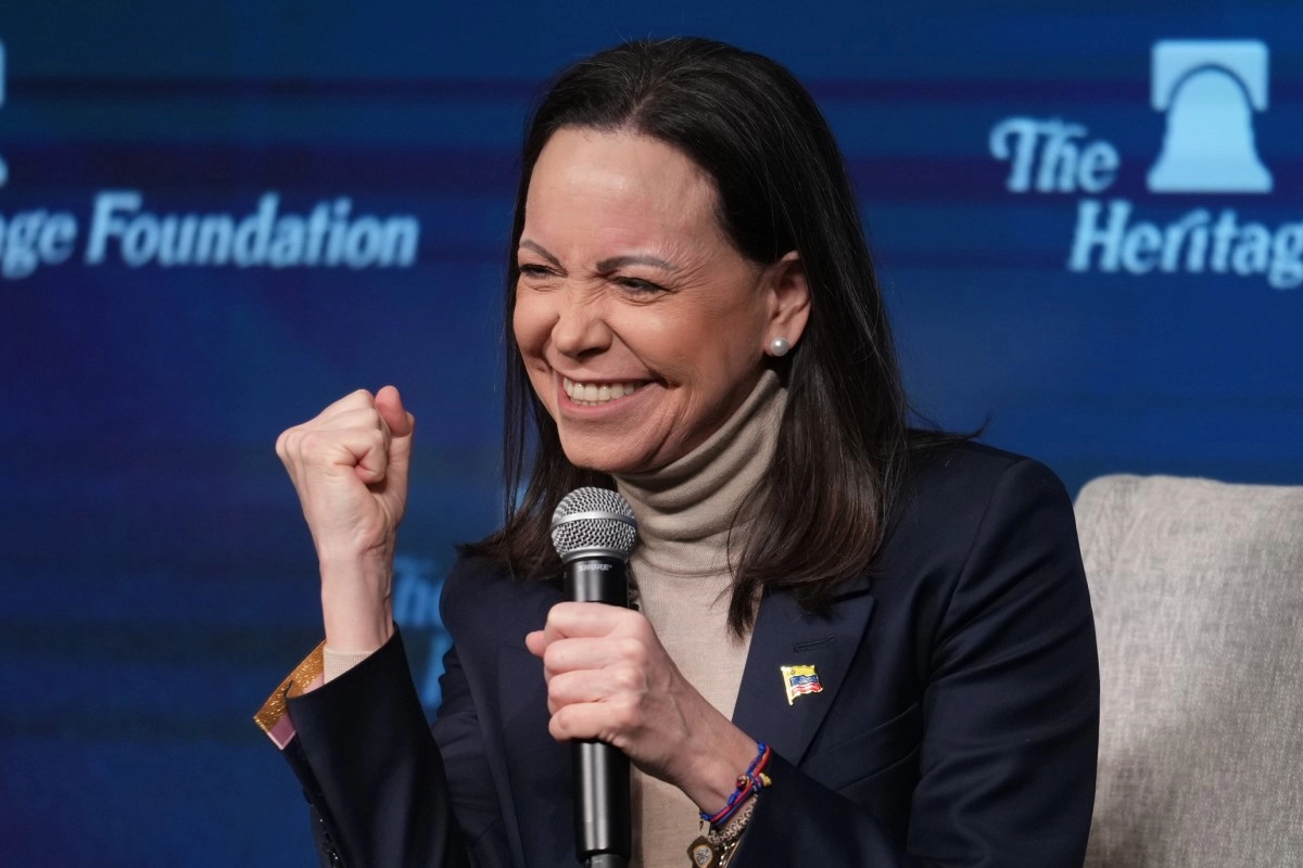 Maria Corina Machado says she will be president of Venezuela quotwhen the time comesquot