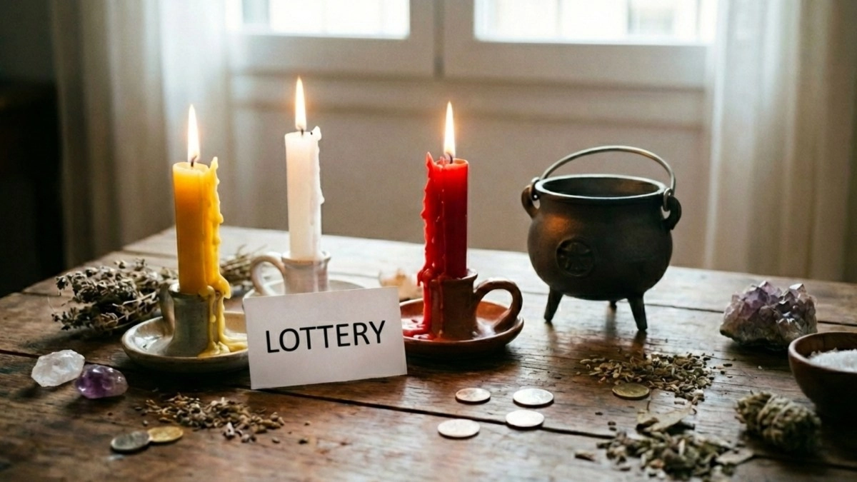 Three candle ritual to win the lottery complete guide