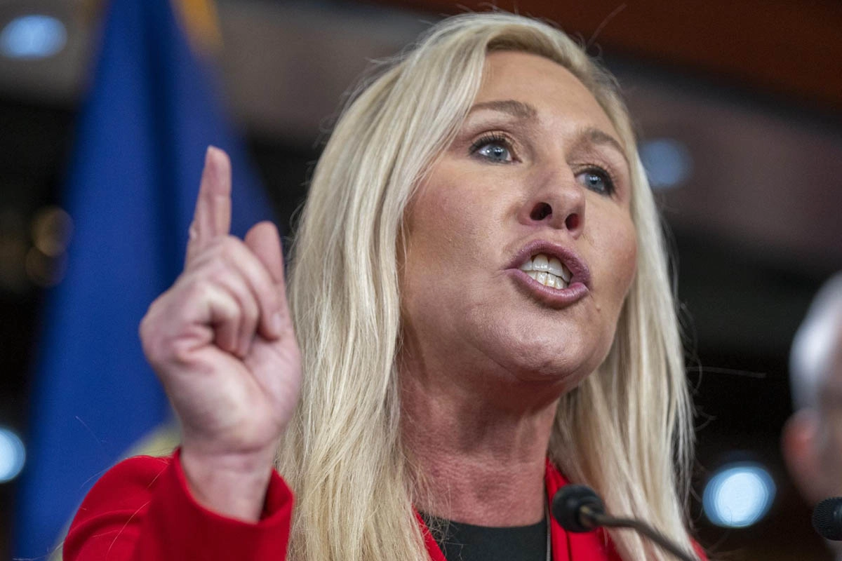 Marjorie Taylor Greene claims that large corporations are the ones who govern the US