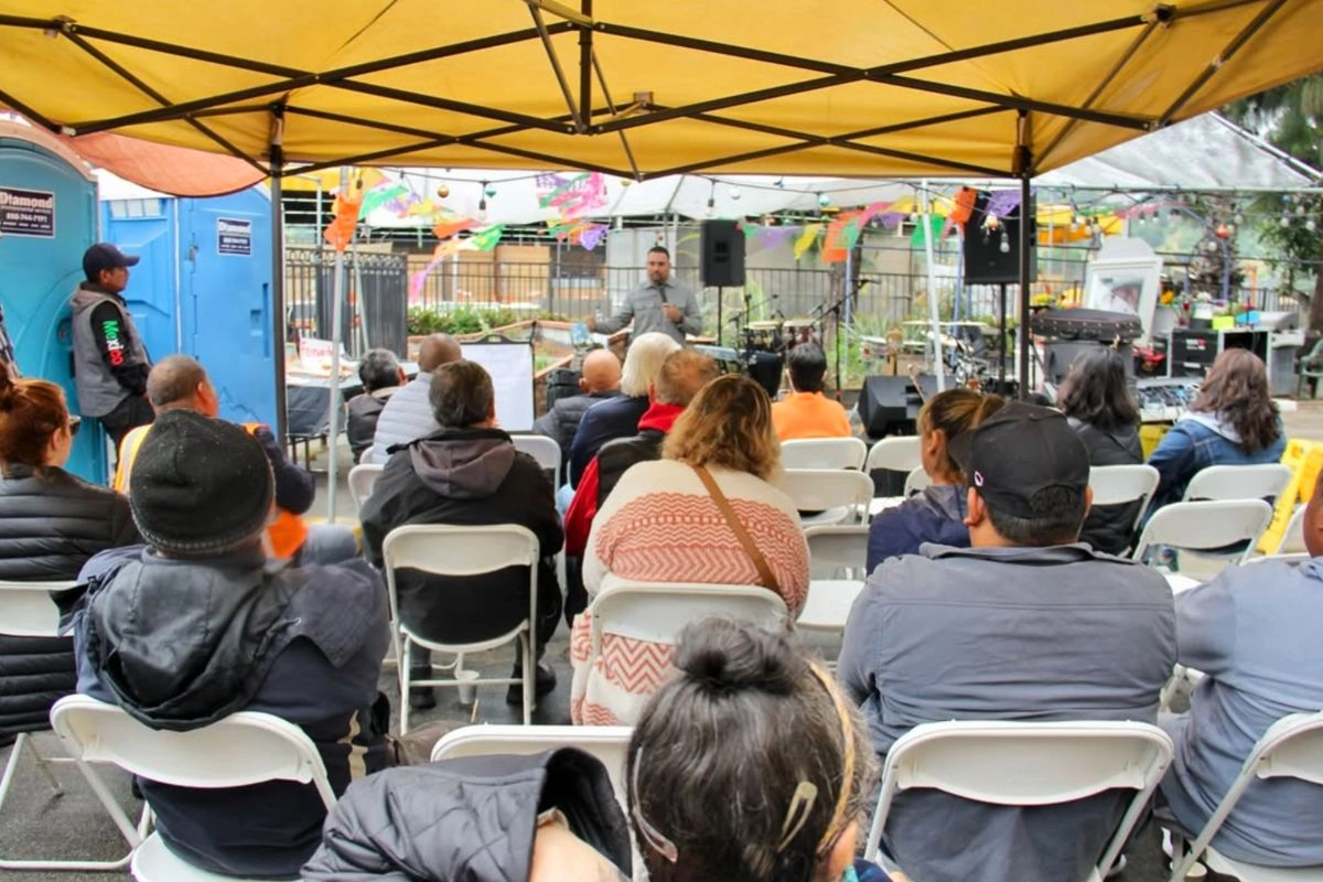 Organization invites you to celebrate Valentine039s Day by helping day workers