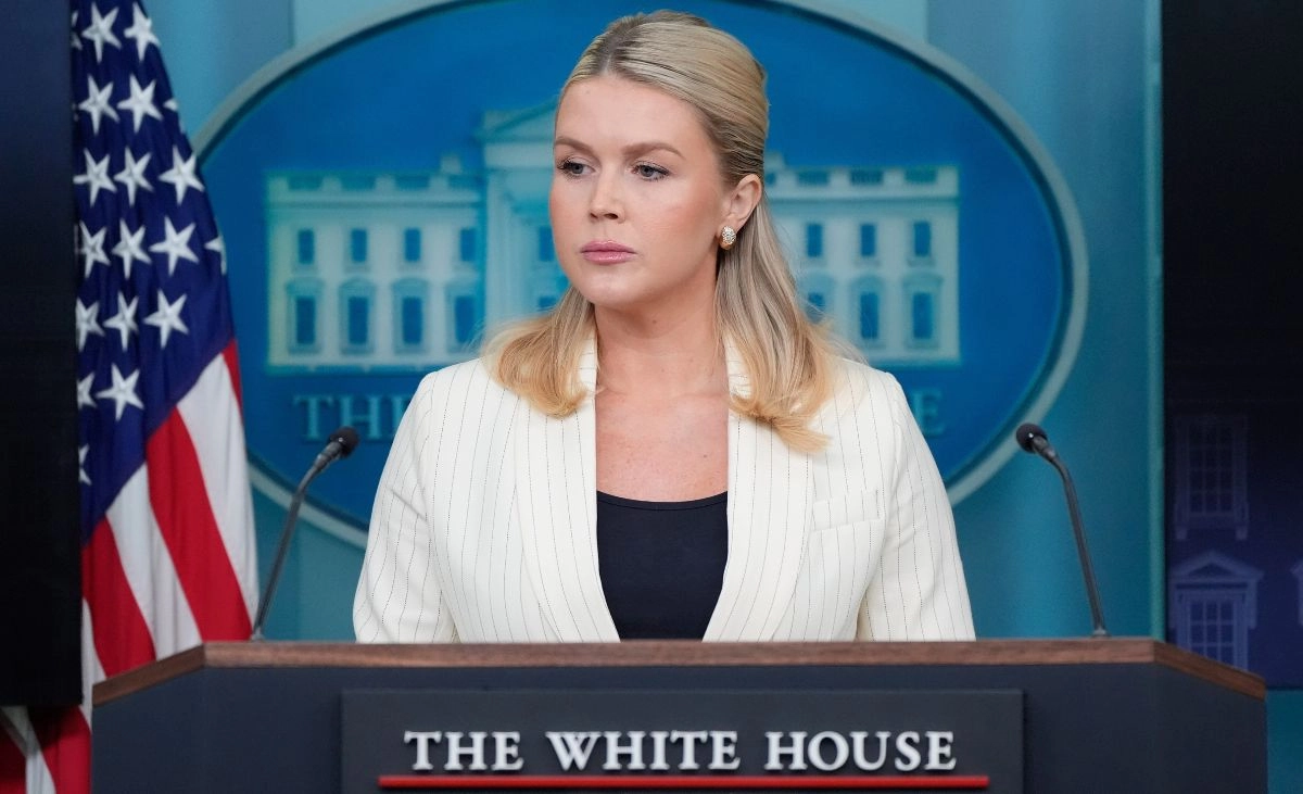 Leavitt asserts that Trump decides guests at the White House