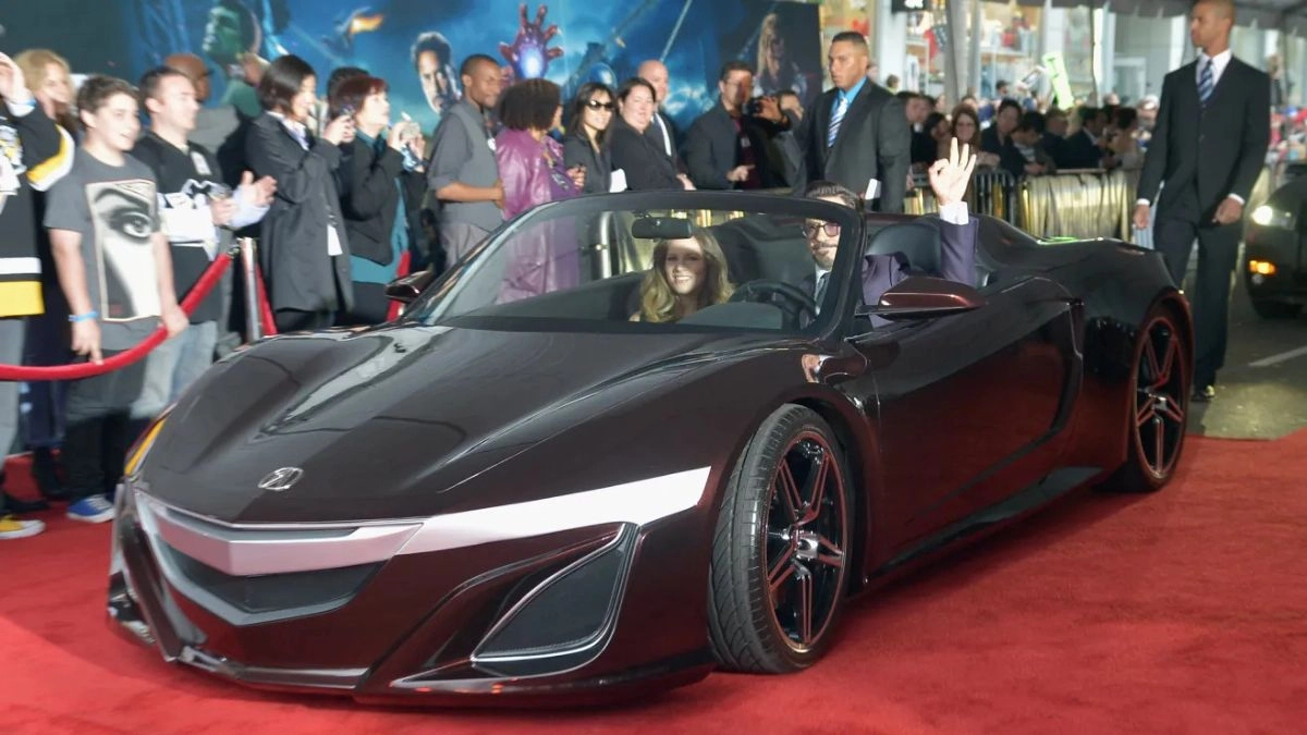 Iron Man039s car arrives at a milliondollar auction