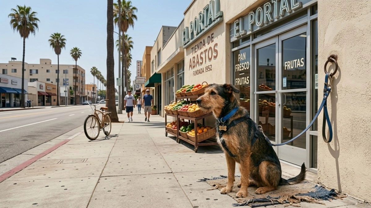Is it legal to tether your dog outside a store in California This says the law