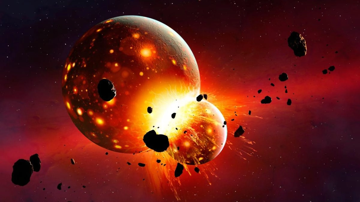 Theia the planet that our Earth could have devoured to create the Moon