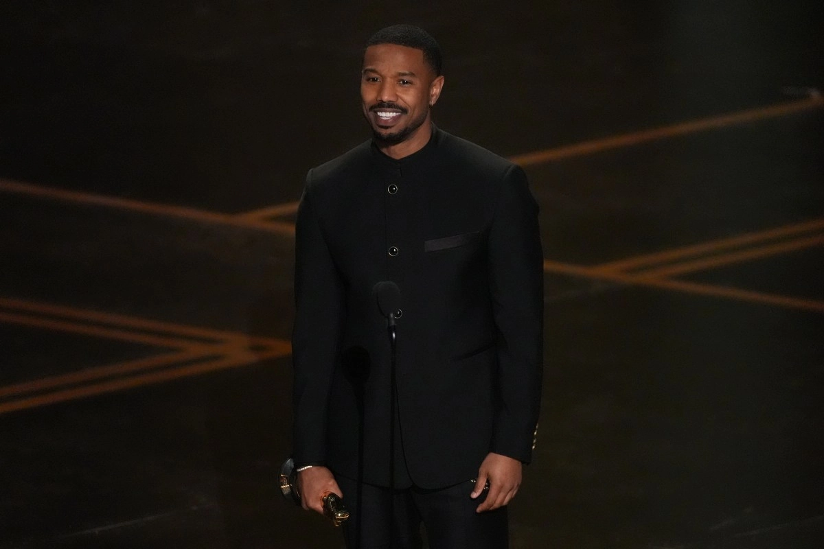 Michael B Jordan dedicates his first Oscar to his parents in an unforgettable speech