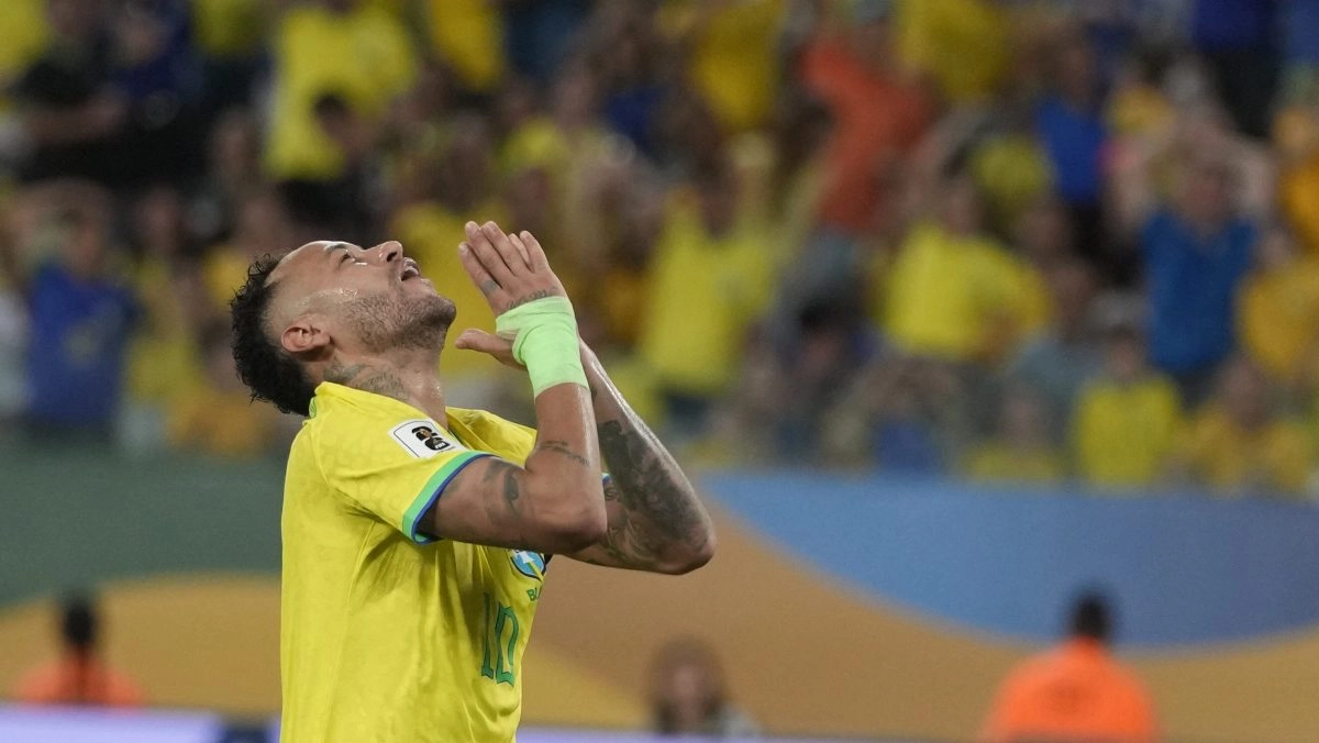 Neymar was once again in the spotlight off the field