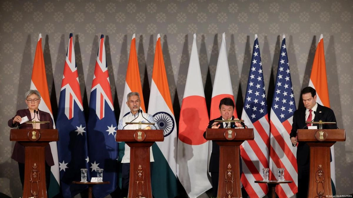 The US reactivates its Quad alliance with India Australia and Japan