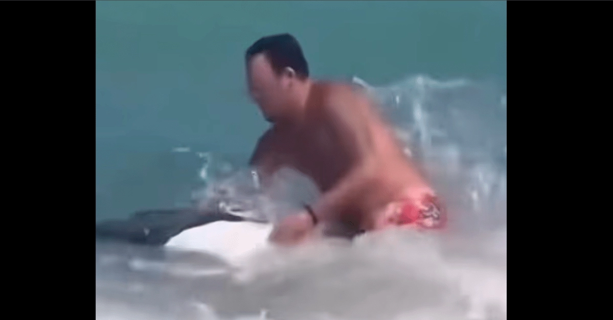 Man finds package wrapped in canvas on Florida beach and causes a stir in networks it contained alleged narcotics