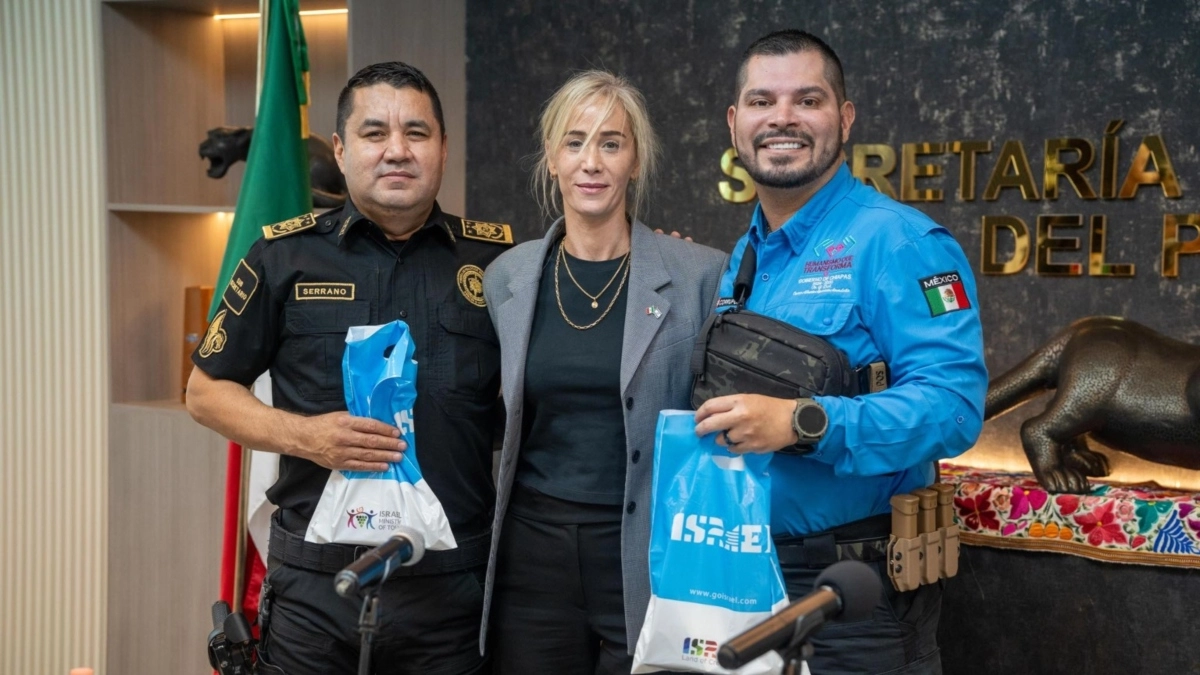 Chiapas seeks to strengthen security cooperation ties with Israel