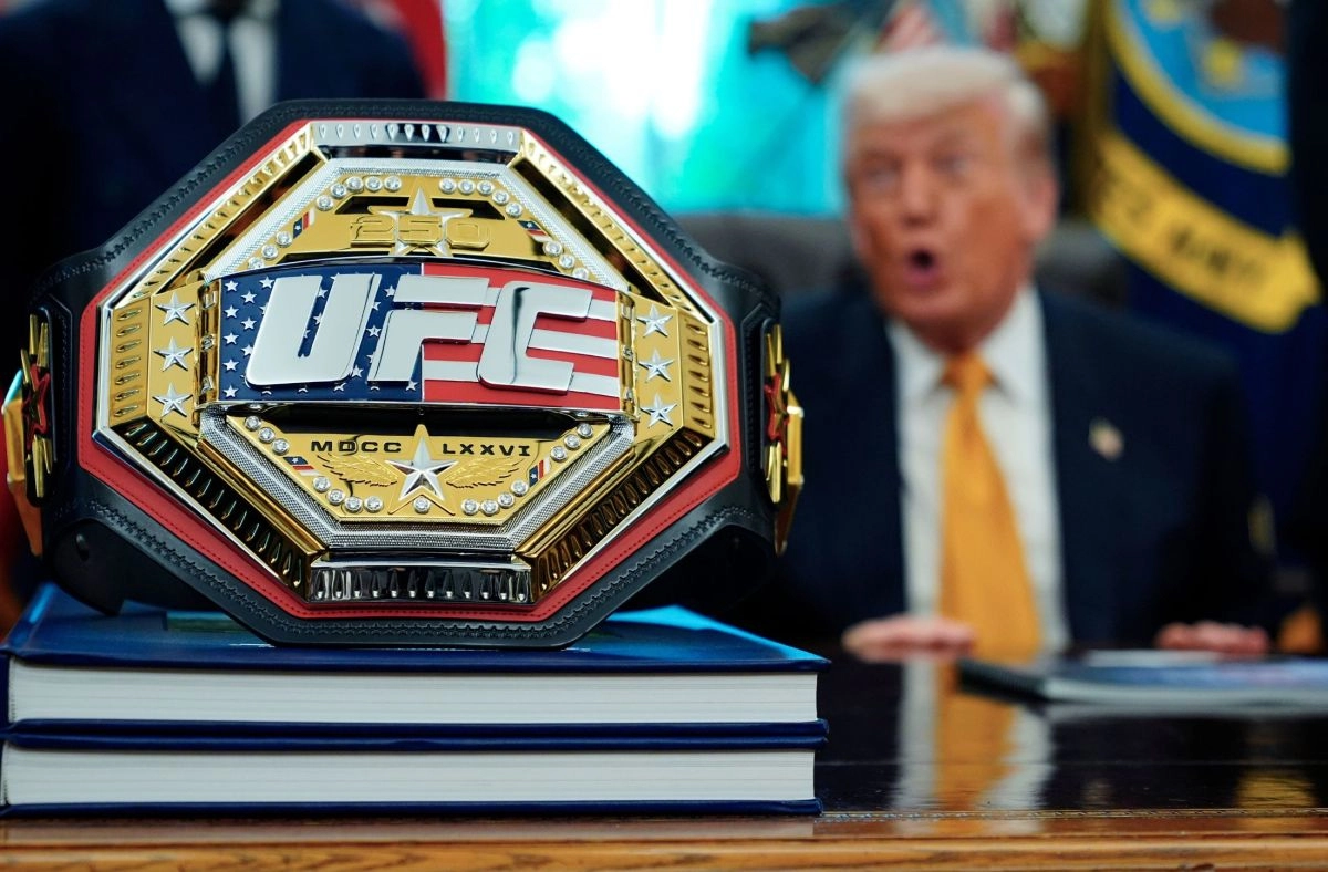 Trump bought UFC shares while promoting fight in the White House