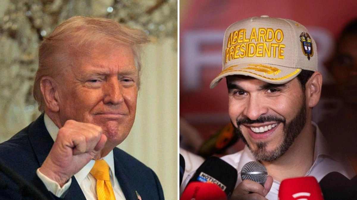 It is an honor to give you my support Trumps controversial support for Abelardo De la Espriella ahead of the second 