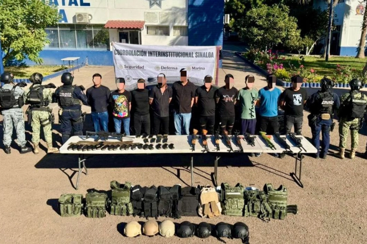 Blow to 039Los Chapitos039 10 members arrested in Sinaloa