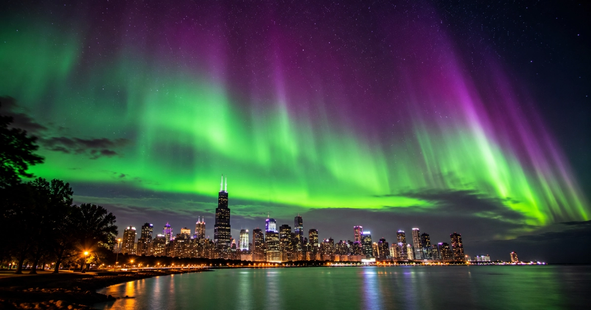 Thanks to a rare solar storm more than 20 states could see the northern lights this weekend
