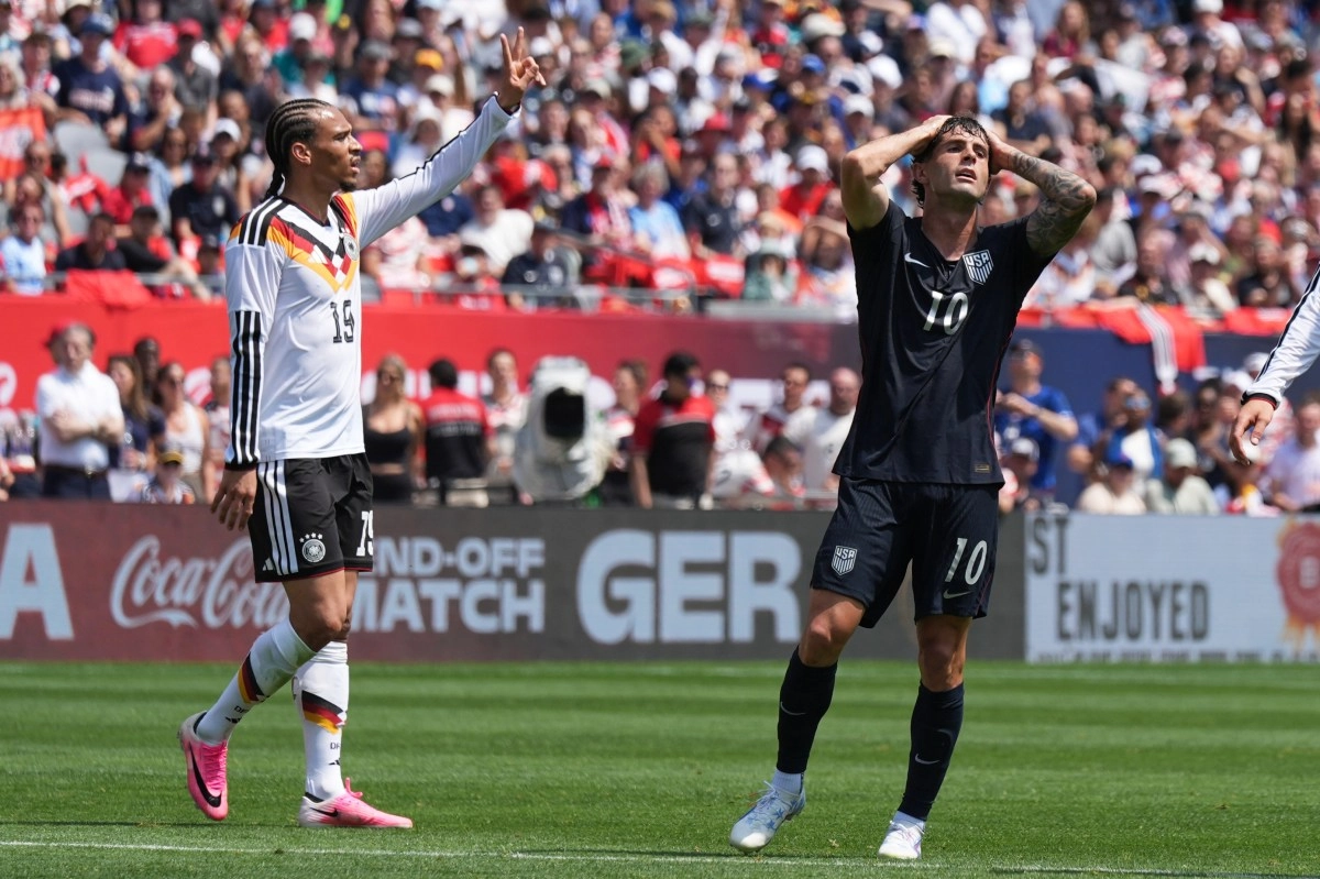 The United States falls to Germany one week before its debut in the 2026 World Cup