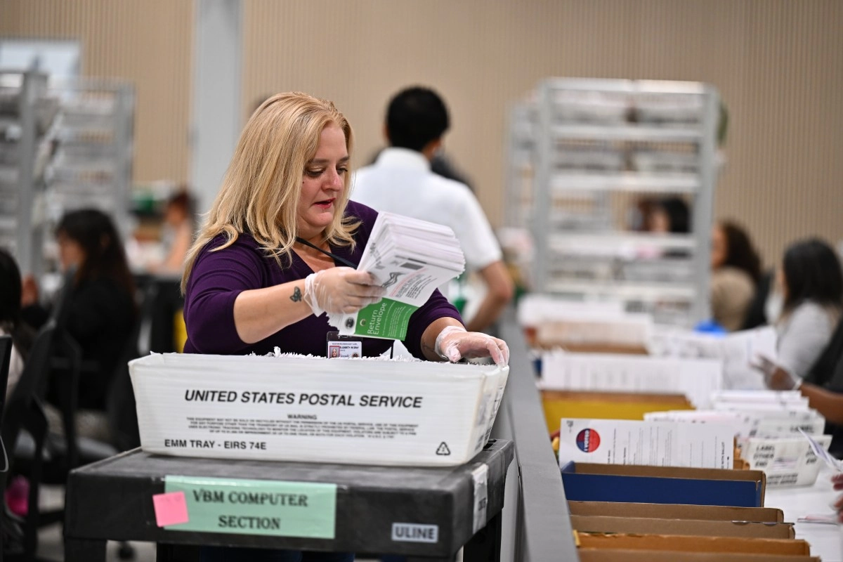 Trumps accusations about California voting are baseless says Los Angeles registrar