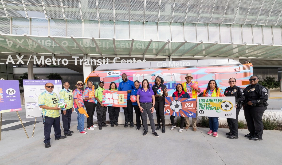 Metro Los Angeles deploys 2000 employees to assist visitors at the 2026 World Cup