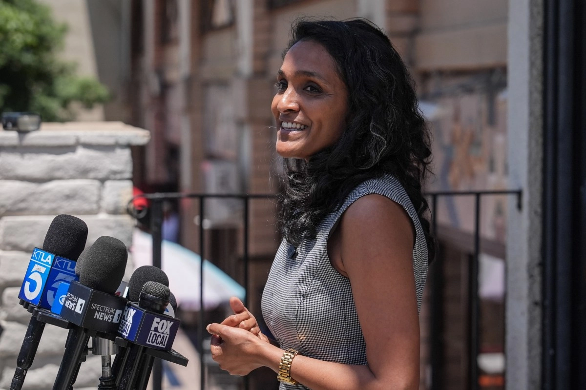 Nithya Raman starts campaign for mayor of Los Angeles