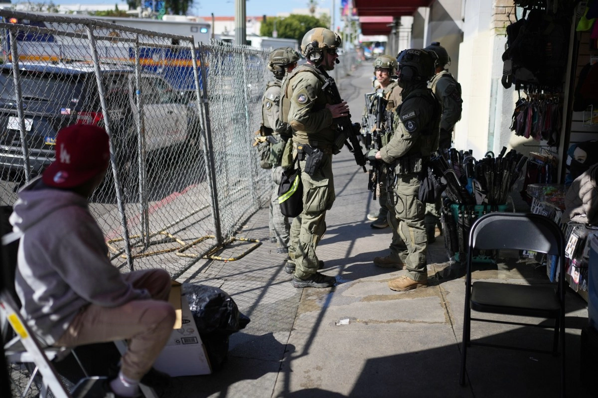 DEA agents arrest six people in antidrug operation in Los Angeles