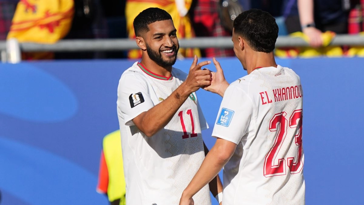 Ismael Saibari scores the fastest goal of the 2026 World Cup in a key victory for Morocco