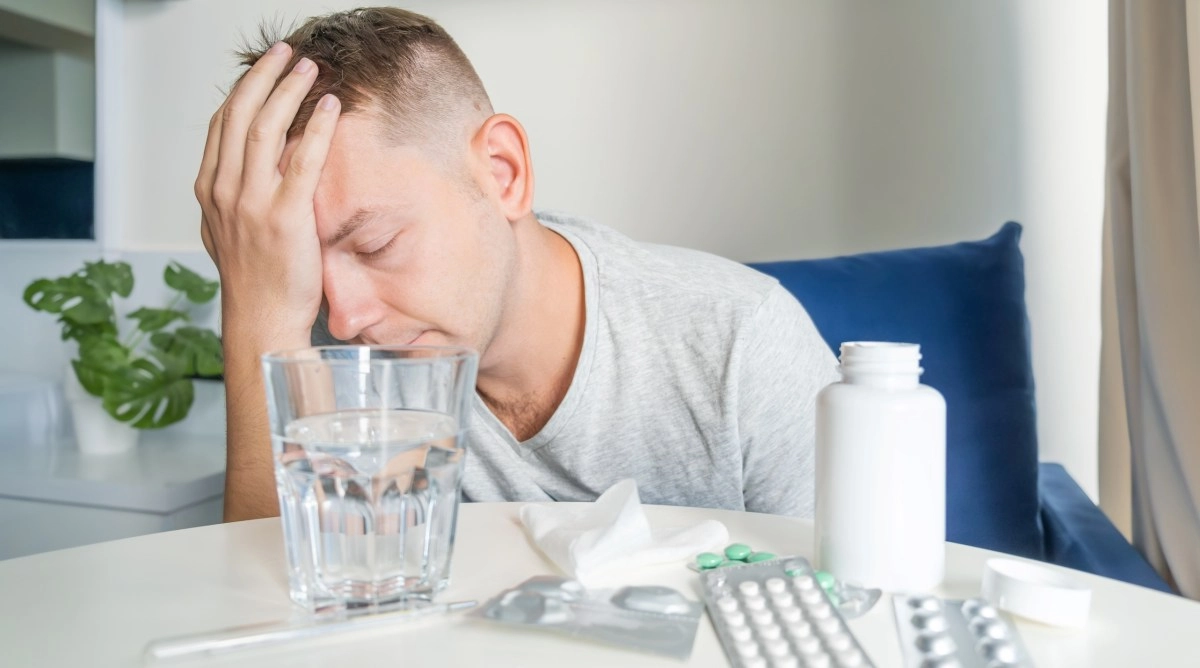 These may be consequences of the rebound effect of medications and you dont know it