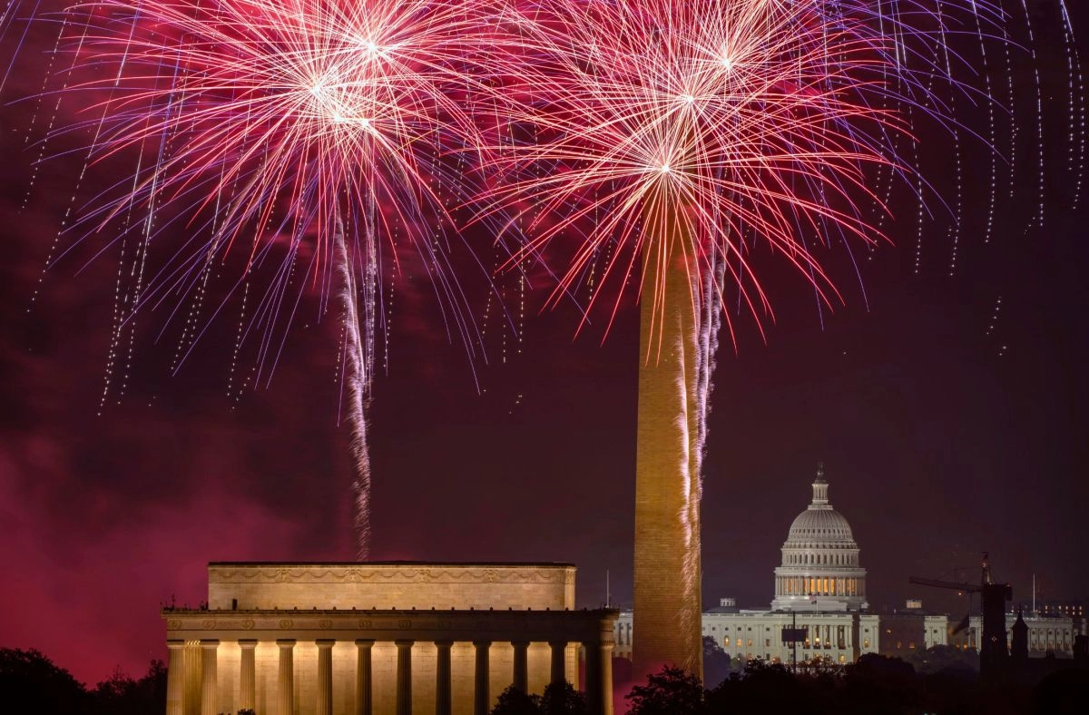 US 250th anniversary Washington prepares the biggest fireworks show