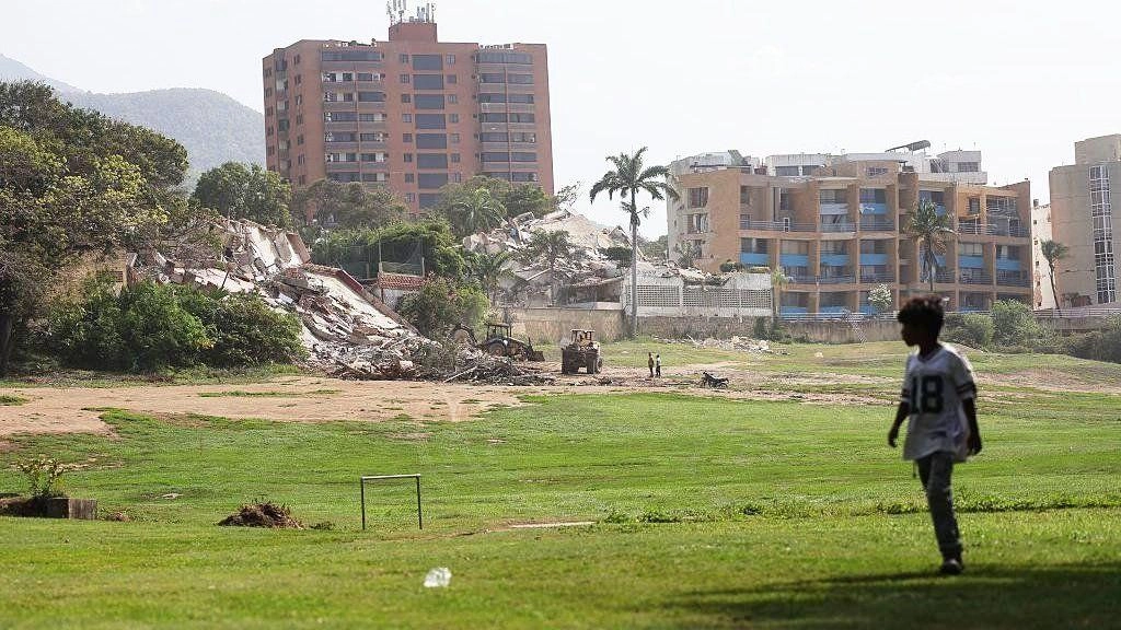 The golf course in La Guaira that was a symbol of opulence and is now the epicenter of the disaster after the earthquake