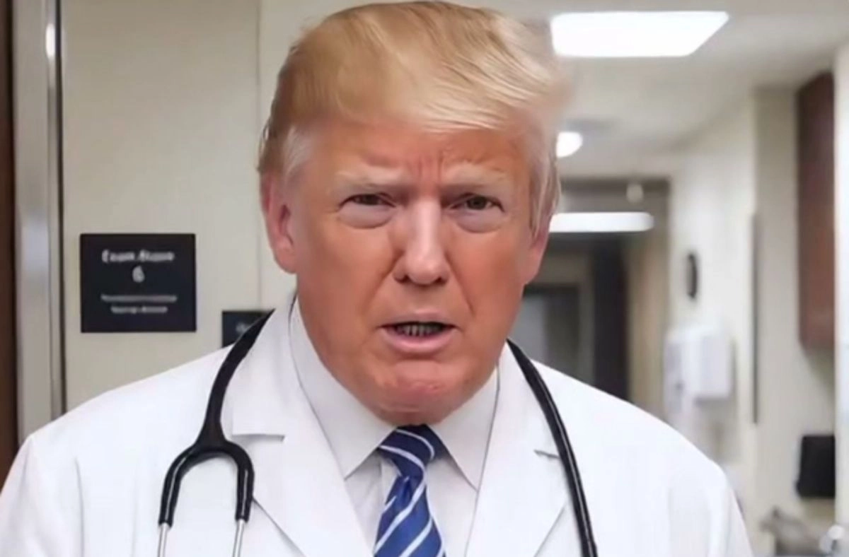Trump releases video with AI where he diagnoses celebrities with Trump Derangement Syndrome