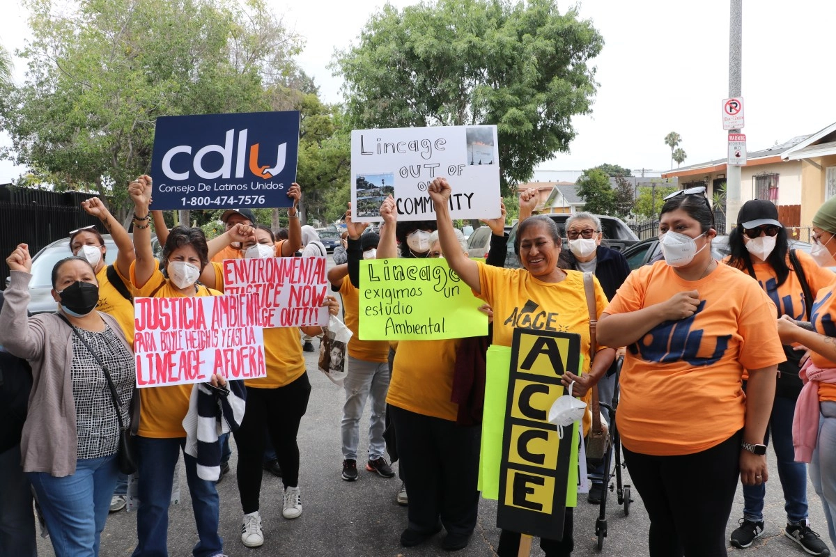 Let them leave forever Boyle Heights residents ask the company that caught fire